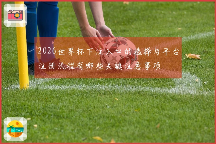 2026世界杯下注入口的选择与平台注册流程有哪些关键注意事项