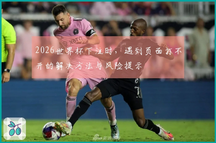 2026世界杯下注时，遇到页面打不开的解决方法与风险提示